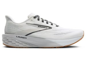 Brooks Launch 11 White Grey Black (120439-1B-135)