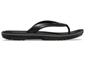 Crocs Crocband Flip Flop Sandal Black Slate Grey (11033-0DD)