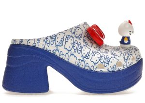 Crocs Siren Clog Hello Kitty 50th Anniversary Blue Glitter (209451-100)