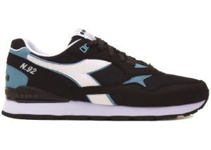 Diadora N.92 Black Dusty Blue White (101.173169 D1185)