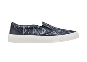 Dior B101 Slip-On Navy Blue CD Diamond Canvas (3SN296ZPP_H515)