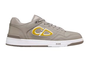 Dior x Stone Island B57 Low Sneaker Gray Yellow (3SN318ZDL_H822)