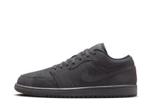 Jordan 1 Low SE Craft Dark Smoke Grey Varsity Red (FD8635-001)