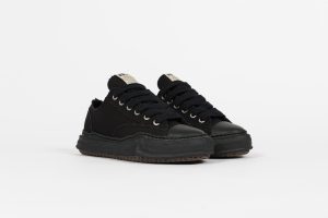 Maison Mihara Yasuhiro Peterson OG Sole Canvas Low Black (A01FW702-BLKBLK)