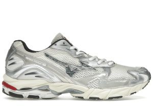 Mizuno Wave Rider 10 White Black Rythmic Red (D1GA243111)