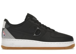 Nike Air Force 1 Low ’07 NBA Black Silver (CT2298-001)