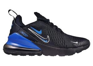Nike Air Max 270 Multi-Swoosh Black Dark Marina Blue (FB8032-001)