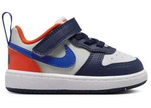 Nike Court Borough Low Recraft Midnight Navy Team Orange Light Silver Hyper Royal (DV5458-401)