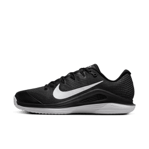 Nike Court Vapor 12 Clay Black Dark Smoke Grey White (HQ6026-001)