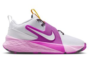 Nike Team Hustle D 12 White Gold Vivid Purple (HF6279-103)