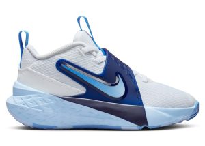 Nike Team Hustle D 12 White Psychic Blue Midnight Navy University Blue (HF6280-100)