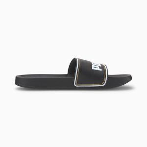 Puma Leadcat FTR Slide Black Team Gold White (372276-01)