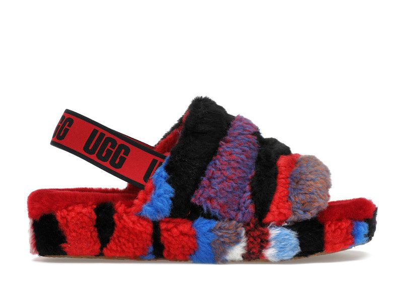 ugg-fluff-yeah-slide 1118164-RED