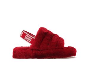 UGG Fluff Yeah Slide Ribbon Red (1098494K-RBRD)