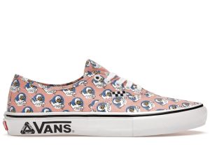 Vans Skate Authentic Palace Jeremy the Duck Black Salmon (VN0A4BWN6VL)