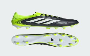 adidas Copa Pure 3 League FG/MG Core Black Cloud White Lucid Lemon (JH6298)