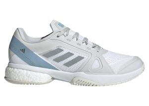 adidas Court By Stella McCartney Cloud White Silver Metallic Wonder Blue (JP7061)