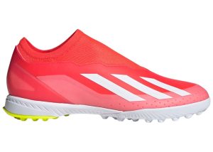 adidas Crazyfast League Laceless Turf Solar Red Cloud White Team Solar Yellow (IF0695)
