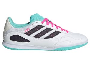 adidas Super Sala Competition 3 Indoor Cloud White Aurora Black Flash Aqua (JR5397)