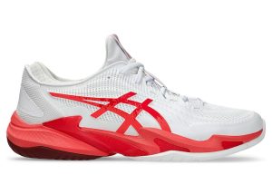 ASICS Court FF 3 Novak White Electric Red (1041A522-966)