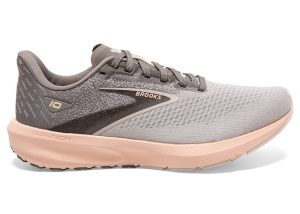 Brooks Launch 10 Grey Crystal Grey Pale Peach (120398-1B-179)