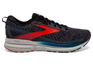 Brooks Trace 3 Blackened Pearl Red Blue (110412-1D-071)