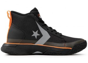 Converse Star Series BB Mid Black Bold Mandarin (165592C)