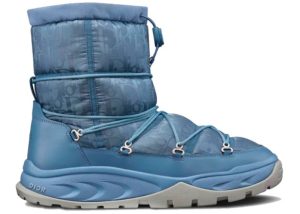 Dior Snow Ankle Boot Blue Oblique Nylon (3BO267ZLP500395)