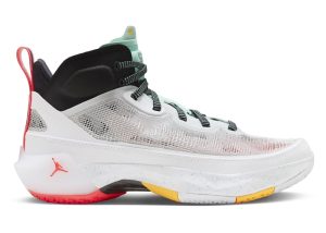 Jordan 37 Guo Ailun White Island Green Black Metallic Silver (FJ4495-130)