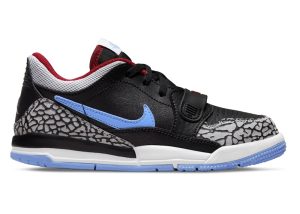 Jordan Legacy 312 Low Black Valor Blue University Red Wolf Grey (CD9055-004)