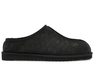 Kith Kithmas Monogram Shearling Slippers Black (KHMSH0004-001)