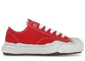 Maison Mihara Yasuhiro Hank OG Sole Canvas Low Red (A05FW702-RED)