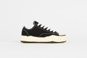 Maison Mihara Yasuhiro Peterson OG Sole Canvas Low Black White (A09FW733-BLK)