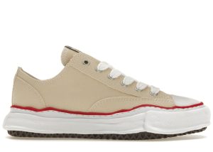 Maison Mihara Yasuhiro Peterson OG Sole Canvas Low Natural (A04FW729)