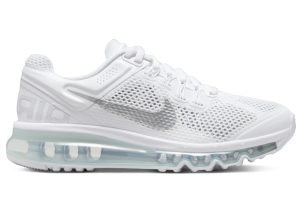 Nike Air Max 2013 White Black Metallic Silver (555426-101)