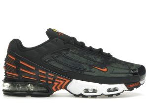 Nike Air Max Plus 3 Camo Medium Olive Safety Orange (FV6914-001)