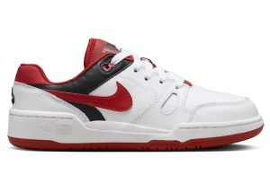 Nike Full Force Low White Black Team Orange Mystic Red (FV5929-100)