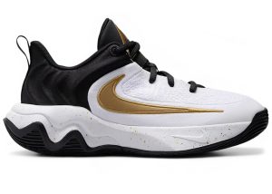 Nike Giannis Immortality 4 Black White Metallic Gold (IH7664-003)