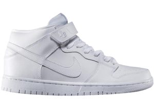 Nike SB Dunk Mid Pro White Light Base Grey (314383-110)