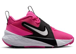 Nike Team Hustle D 12 Laser Fuchsia Black White (HF6280-600)