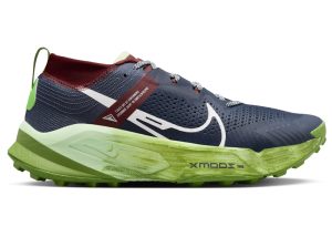 Nike ZoomX Zegama Thunder Blue Chlorophyll Dark Team Red Summit White (DH0623-403)