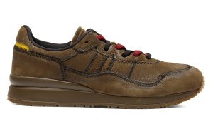 Onitsuka Tiger Ally Stitch Brown Storm Vibrant Yellow (1183C447-201)