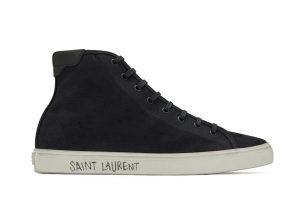 Saint Laurent Malibu Mid Black White (606075GUZ201000)