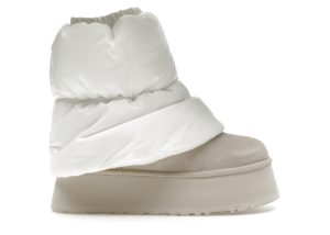 UGG Classic Mini Dipper Puffer Boot White Ceramic (1158275-WCRM)