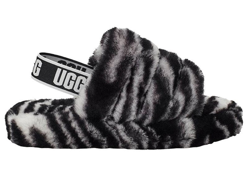ugg-fluff-yeah-slide 1116156K-BWHT
