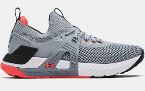 Under Armour Project Rock 4 Steel Black Crimson (3023695-107)