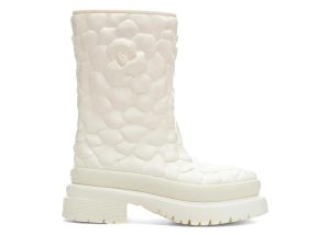 Valentino Garavani Atelier Shoes Rose Edition Rainboot White (WW0S0CZ2 CKC A03)