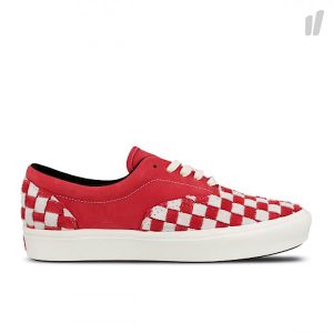 Vans Comfycush Era XL Racing Red Chenille Checkerboard (VN0A45JYVNQ)