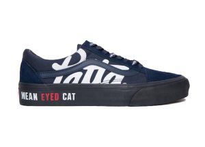 Vans UA Old Skool VLT LX Patta Mean Eyed Cat Salute Navy (VN0A4BVF5X61)