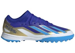 adidas Crazyfast Messi League Turf Lucid Blue Burst Cloud White (ID0716)